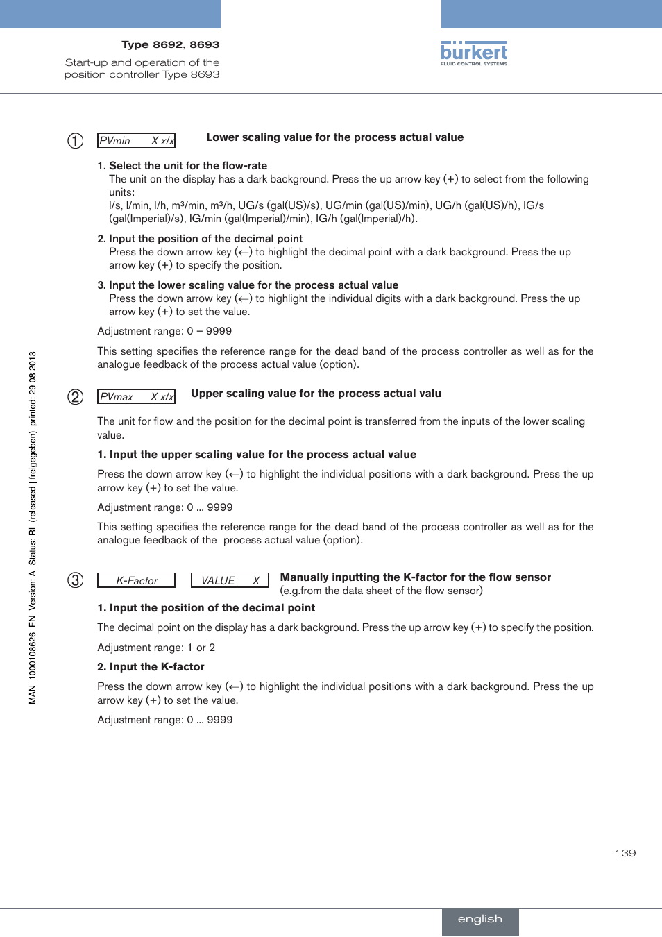 Burkert Type 8693 User Manual | Page 139 / 260