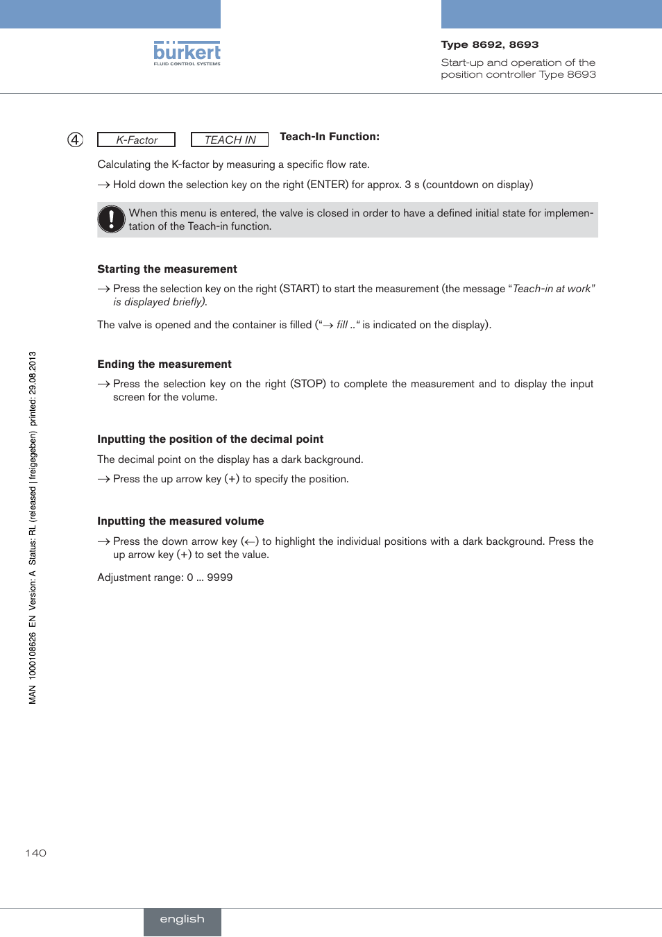 Burkert Type 8693 User Manual | Page 140 / 260