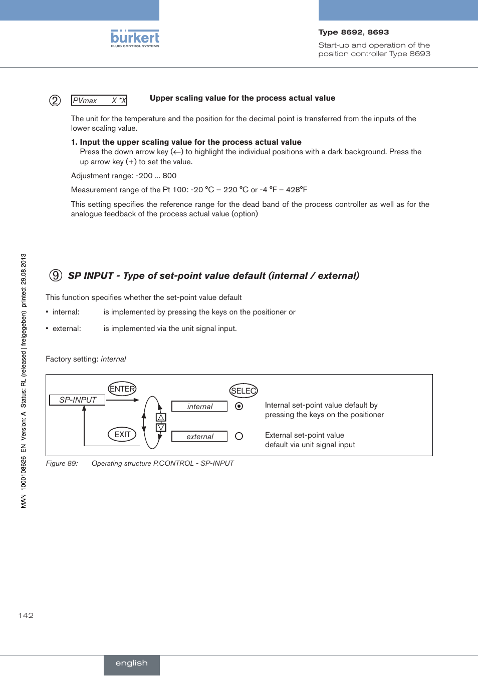Burkert Type 8693 User Manual | Page 142 / 260