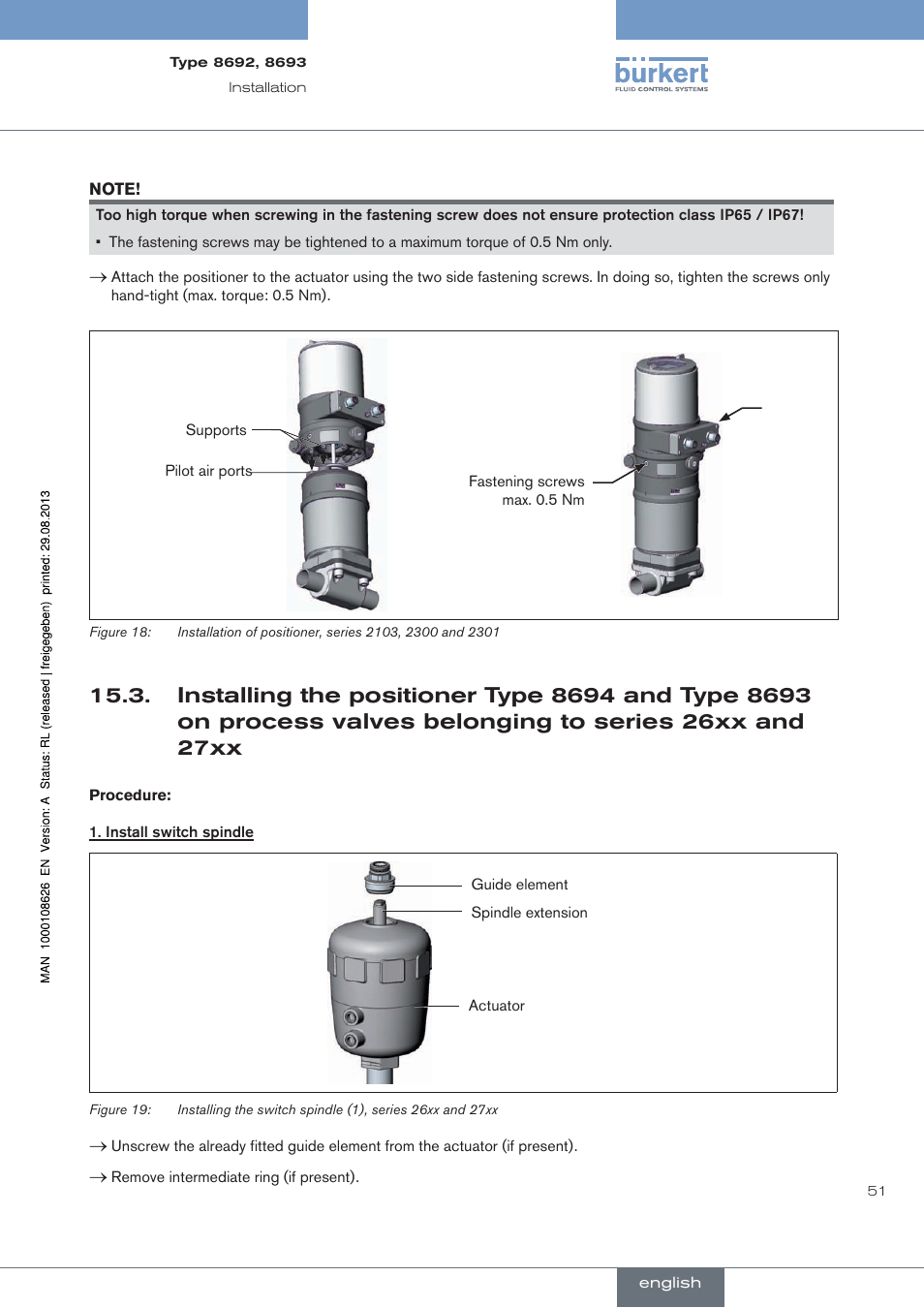 Burkert Type 8693 User Manual | Page 51 / 260