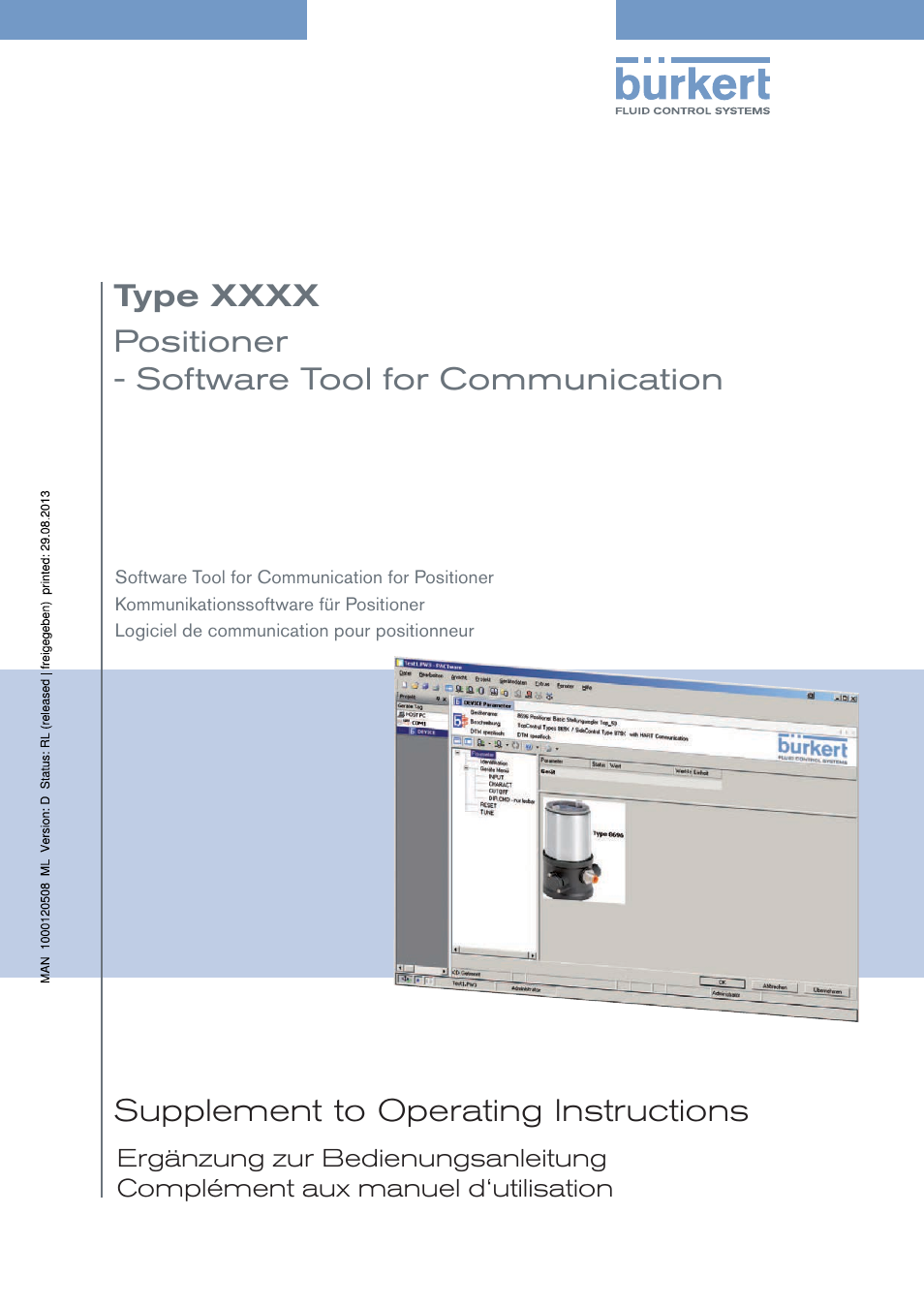 Burkert Type 8791 User Manual | 154 pages