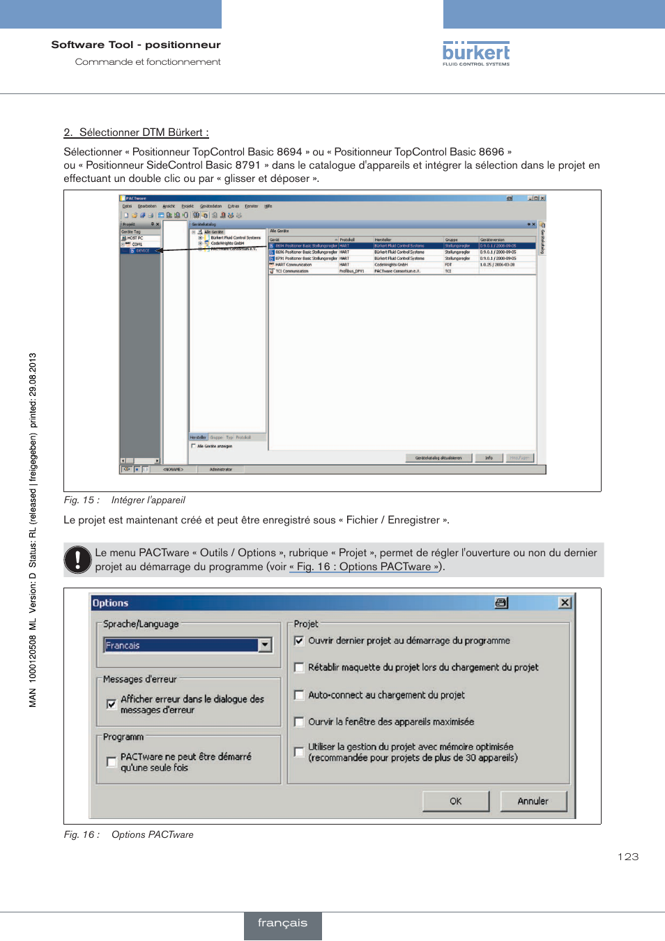 Burkert Type 8791 User Manual | Page 123 / 154