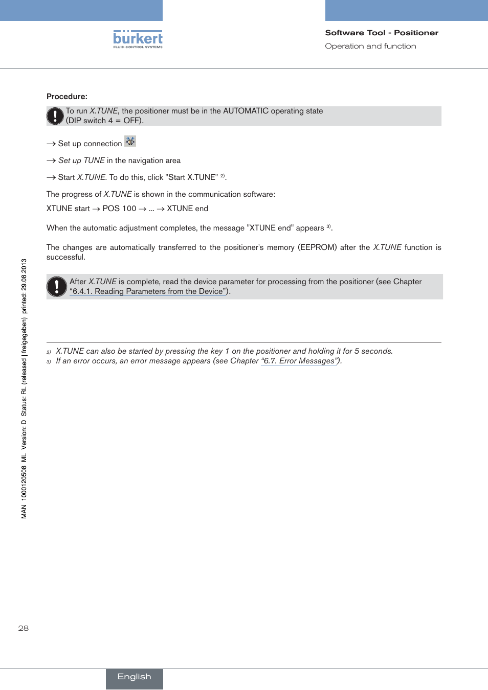 Burkert Type 8791 User Manual | Page 28 / 154