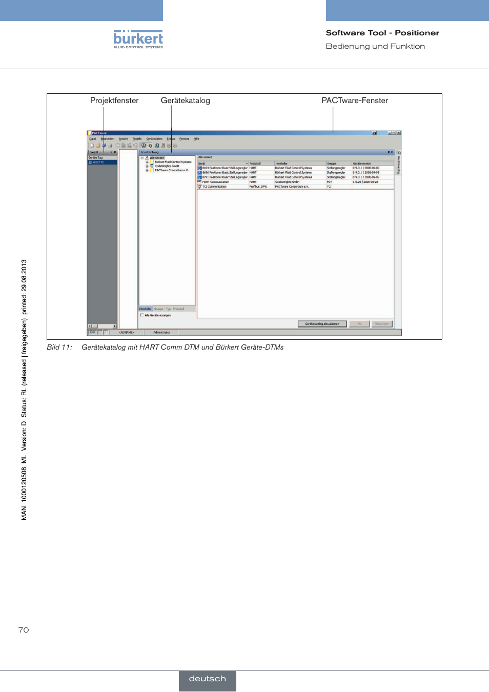 Burkert Type 8791 User Manual | Page 70 / 154