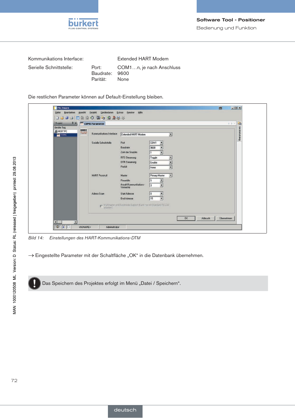 Burkert Type 8791 User Manual | Page 72 / 154