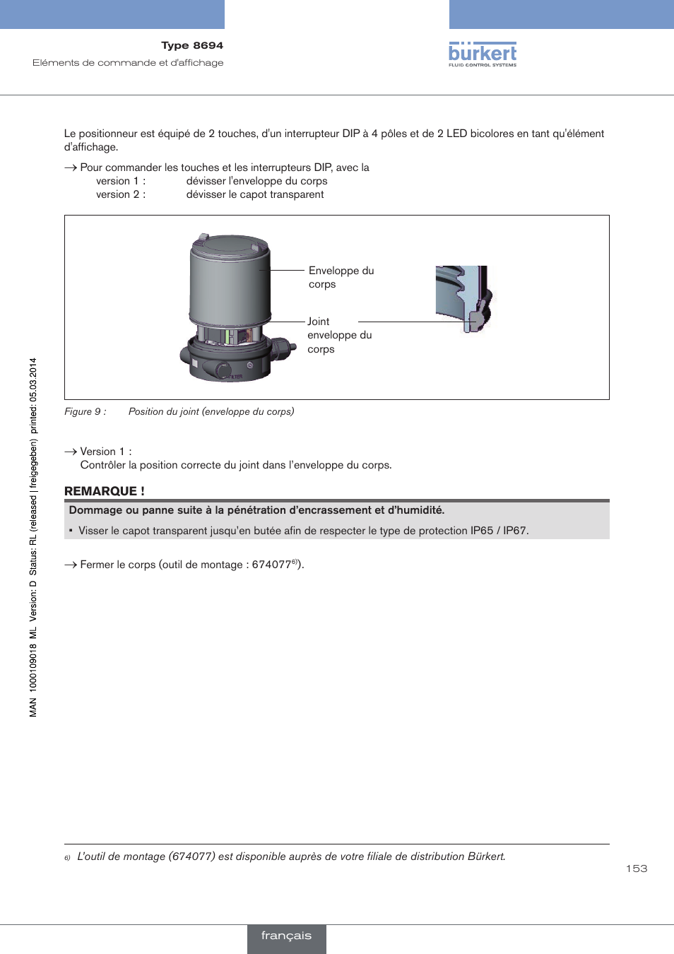 Burkert Type 8694 User Manual | Page 153 / 196