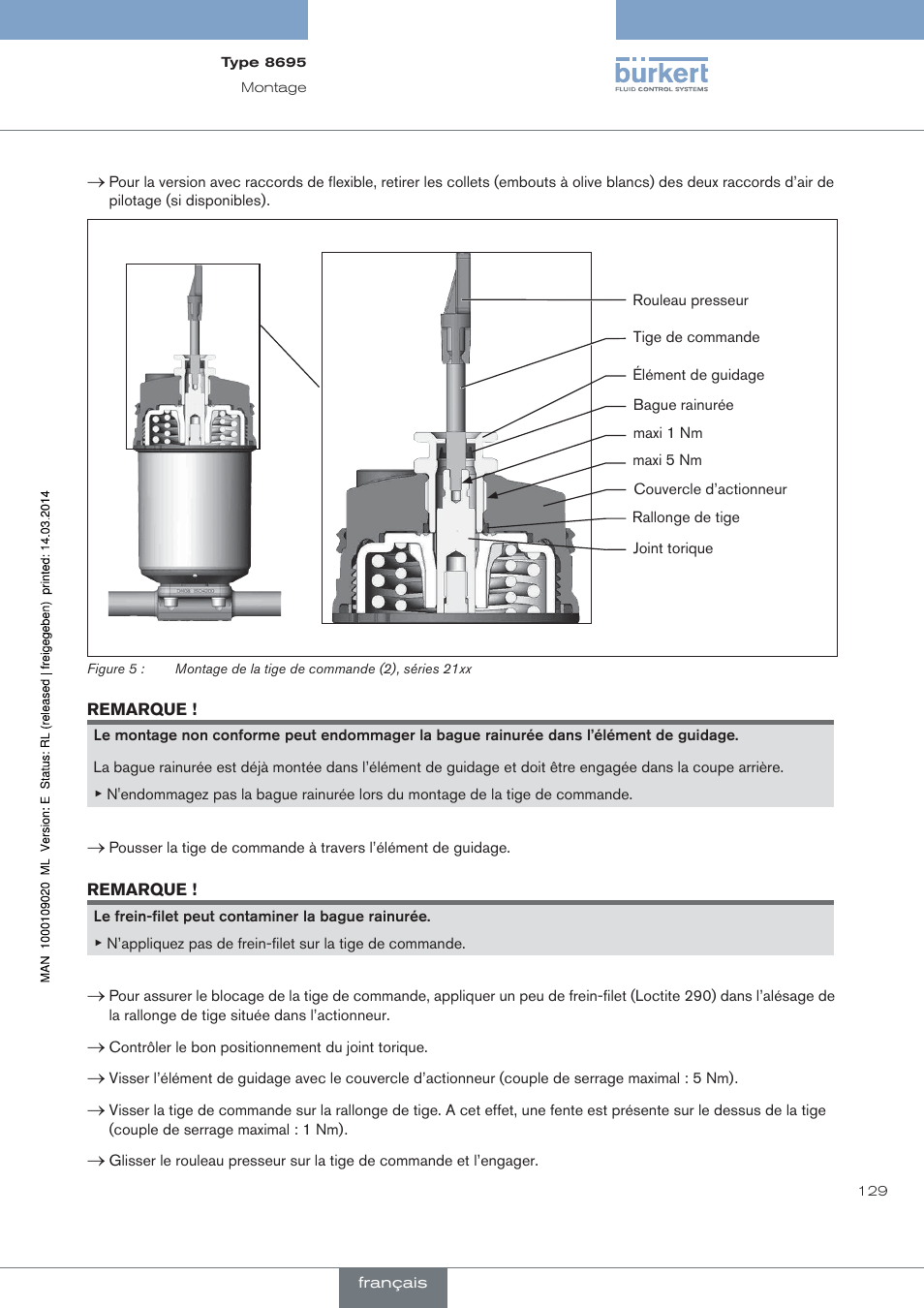 Burkert Type 8695 User Manual | Page 137 / 186