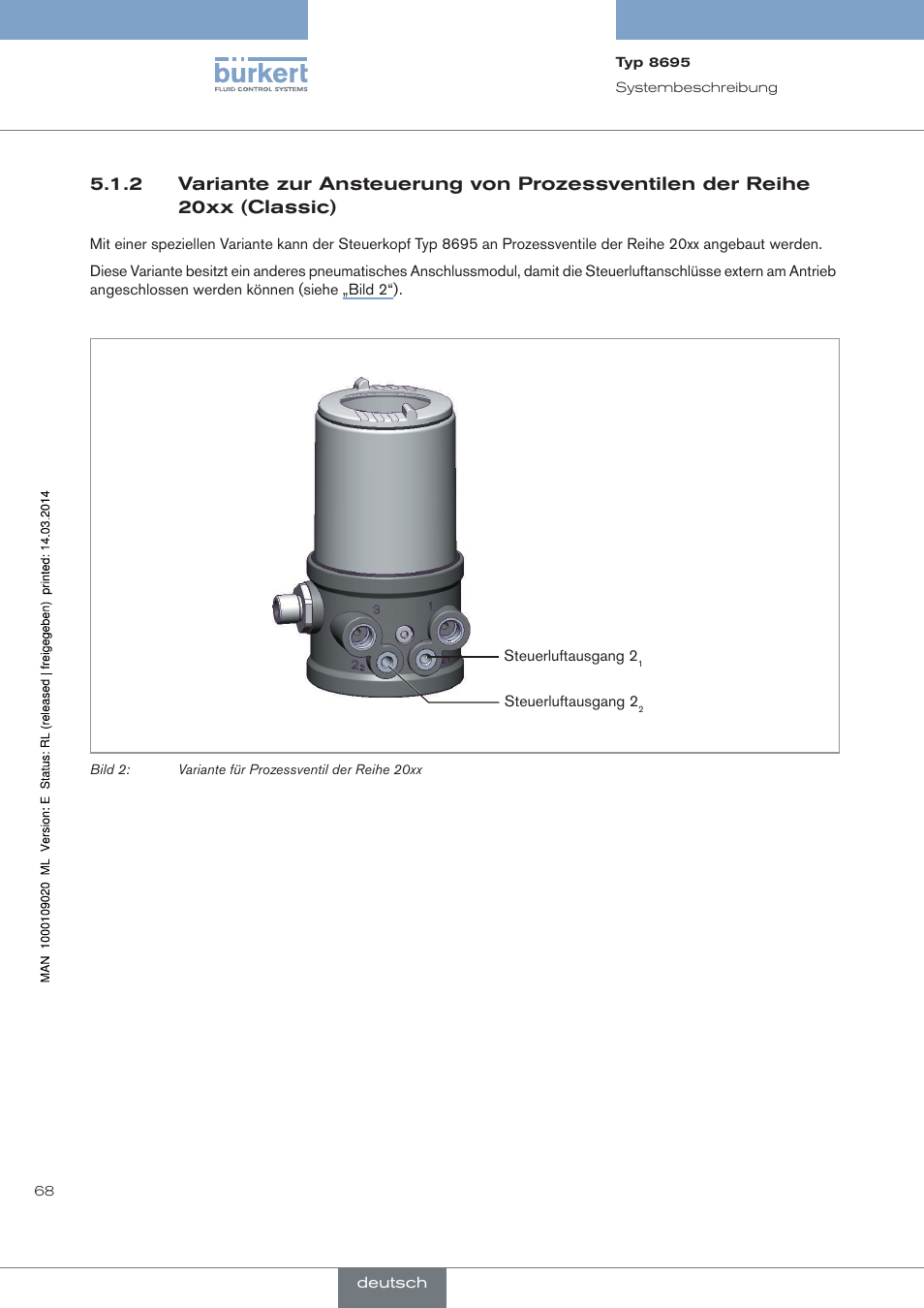 Burkert Type 8695 User Manual | Page 72 / 186