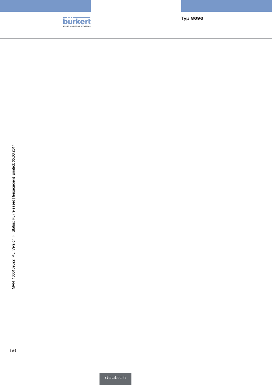 Burkert Type 8696 User Manual | Page 56 / 154
