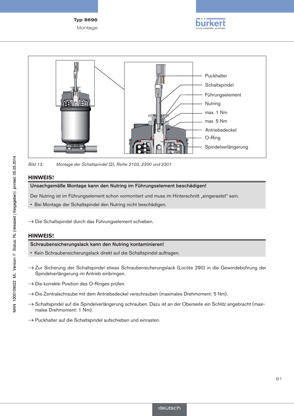Burkert Type 8696 User Manual | Page 81 / 154
