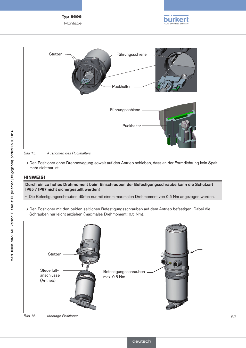 Burkert Type 8696 User Manual | Page 83 / 154