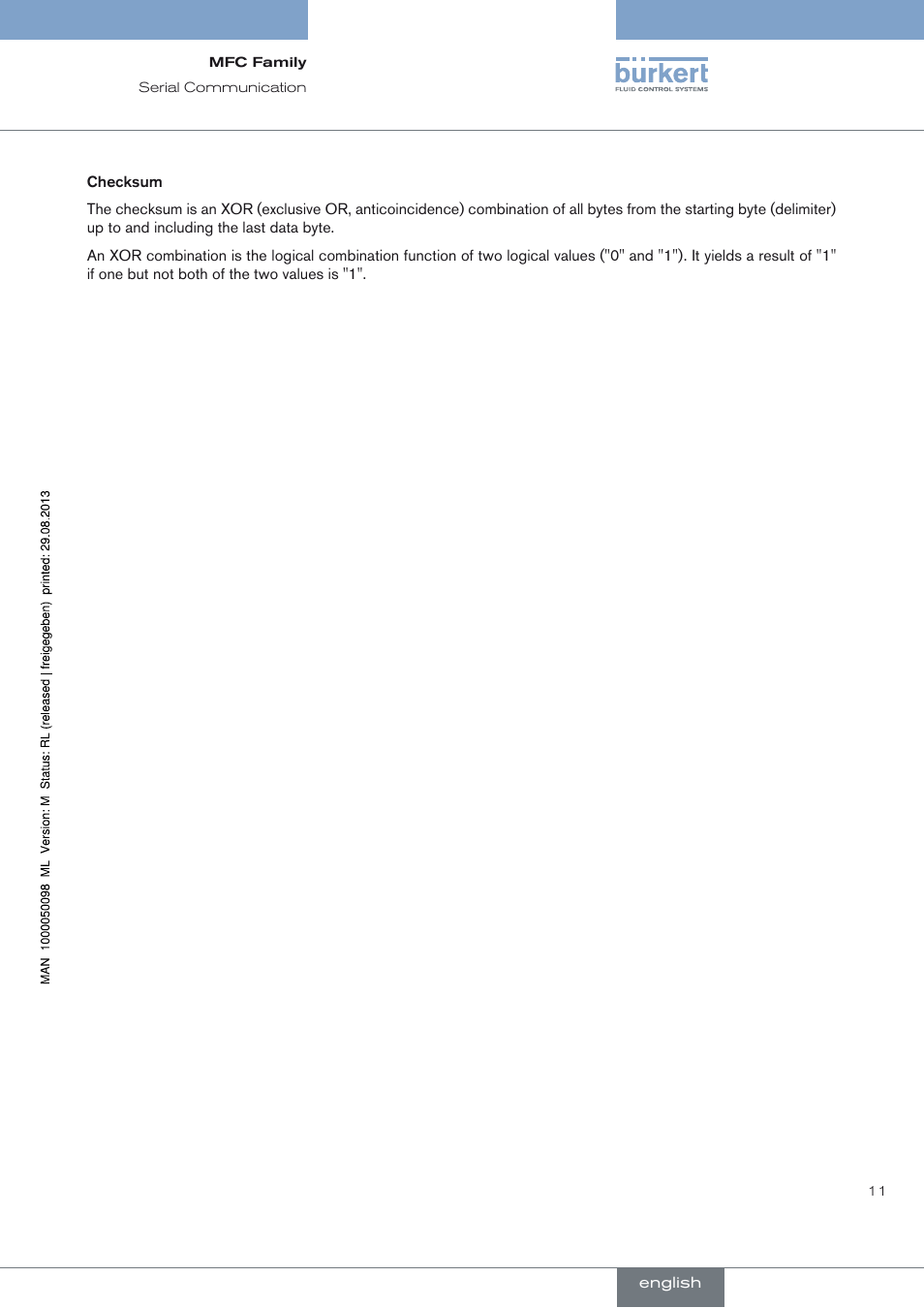 Burkert Type 8717 User Manual | Page 11 / 254