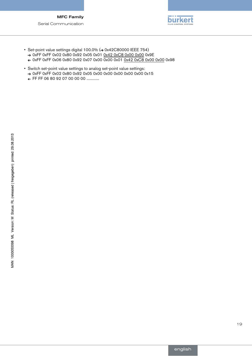 Burkert Type 8717 User Manual | Page 19 / 254