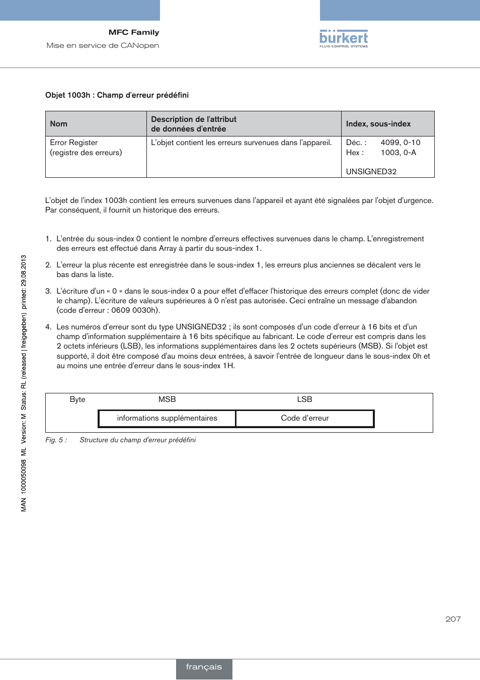 Burkert Type 8717 User Manual | Page 207 / 254