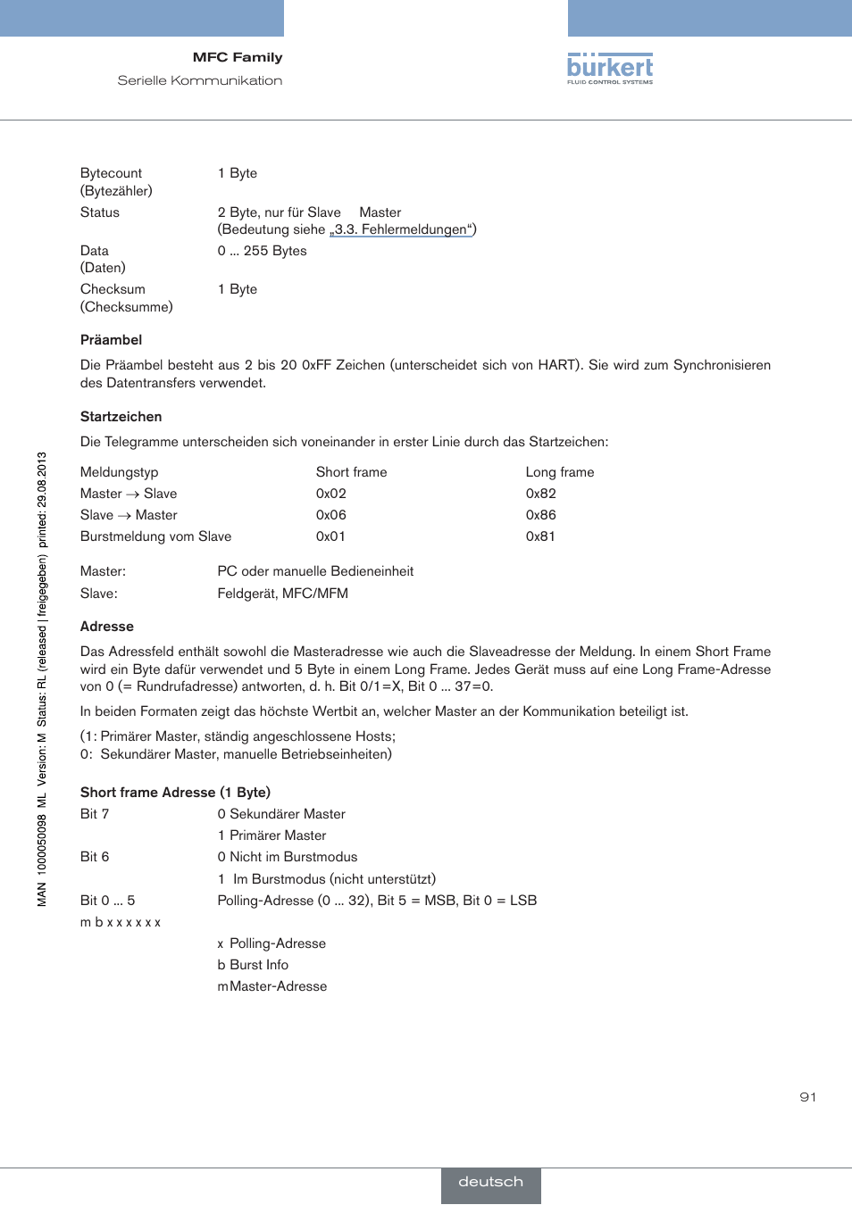 Burkert Type 8717 User Manual | Page 91 / 254