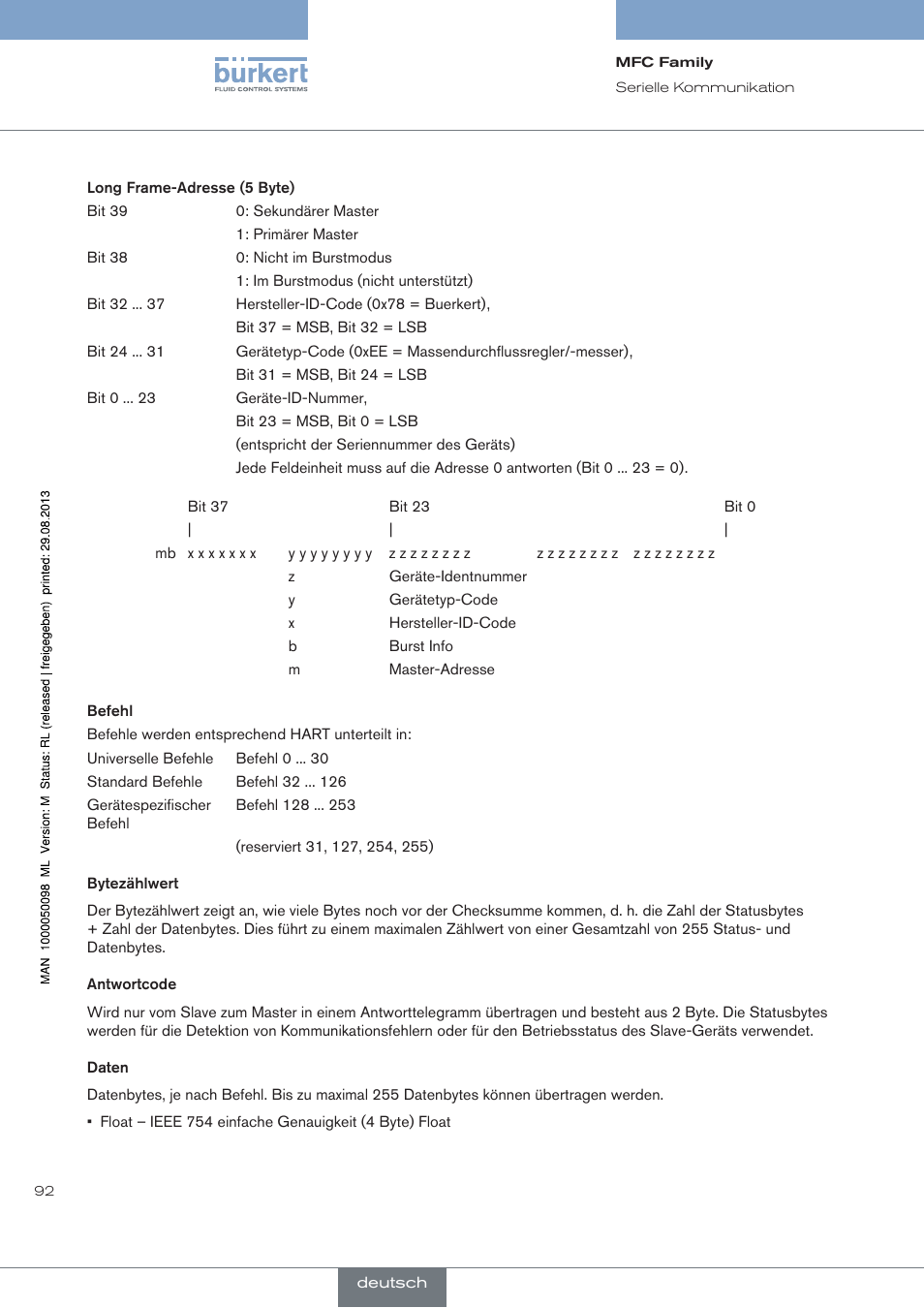 Burkert Type 8717 User Manual | Page 92 / 254