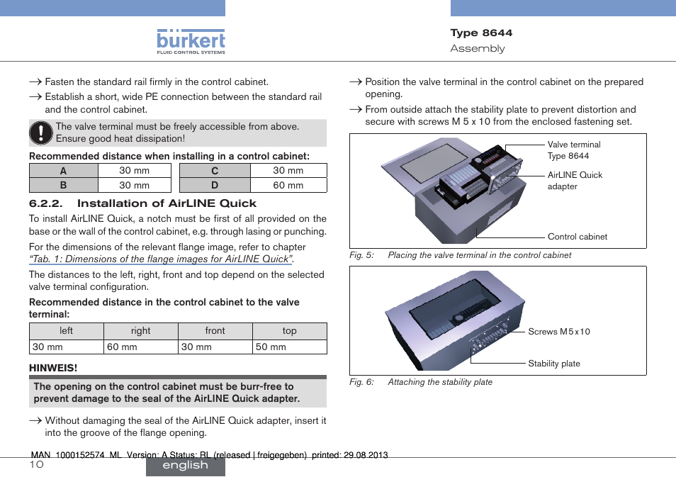 Burkert Type 8644 User Manual | Page 10 / 47