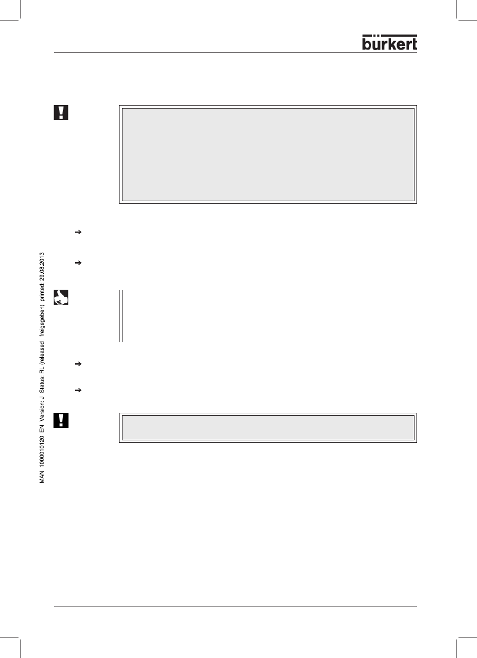 Burkert Type 8644 User Manual | Page 14 / 134