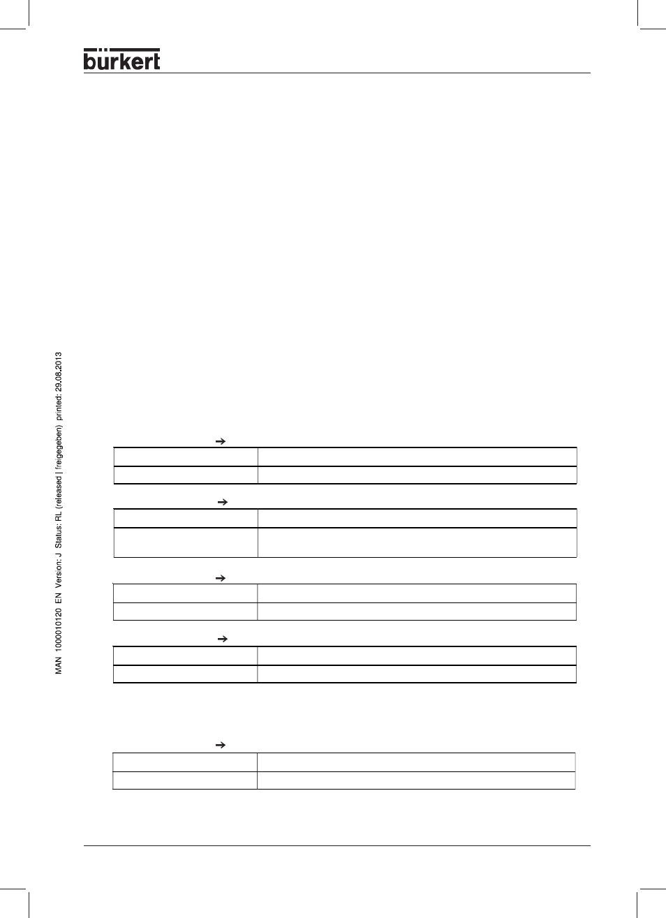 Burkert Type 8644 User Manual | Page 61 / 134