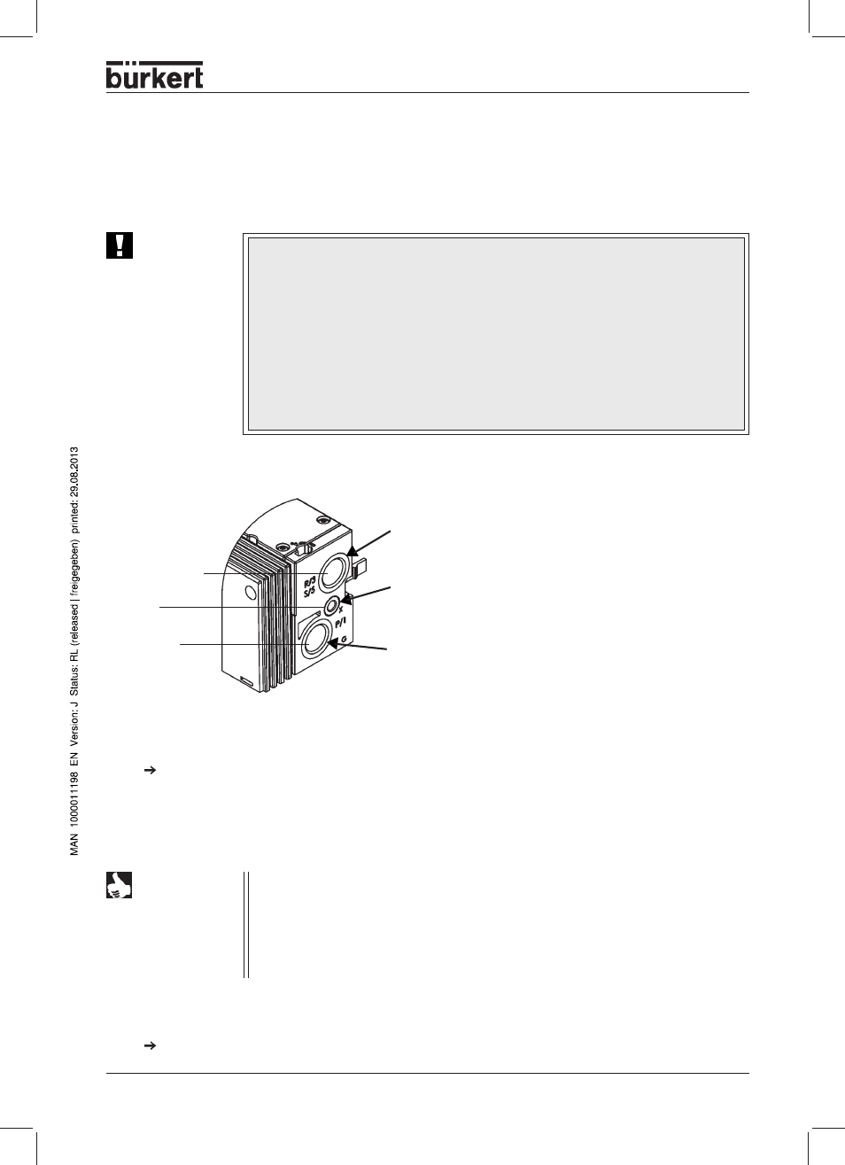 Fluidic installation | Burkert Type 8644 User Manual | Page 15 / 66