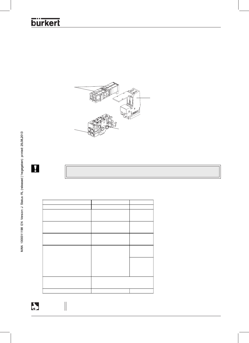 Valve units, Construction, Variants | Burkert Type 8644 User Manual | Page 27 / 66