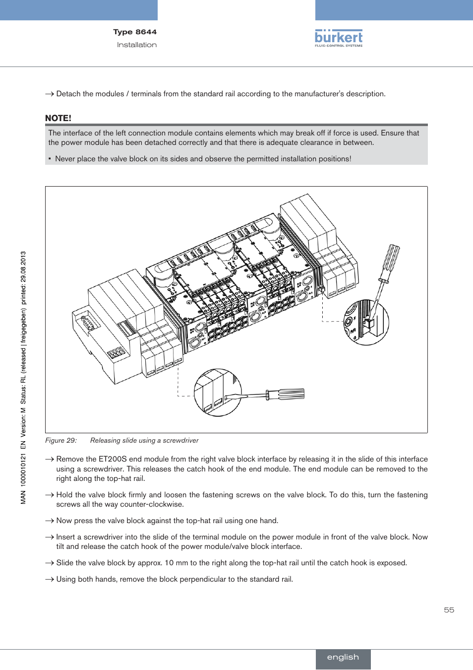 Burkert Type 8644 User Manual | Page 55 / 68