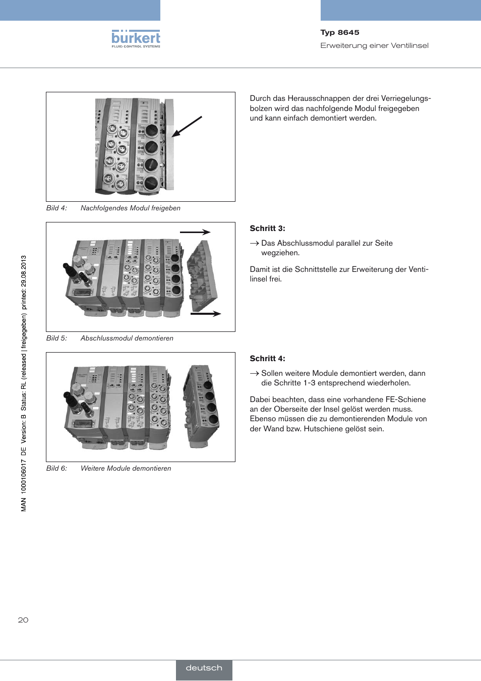 Burkert Type 8645 User Manual | Page 20 / 40