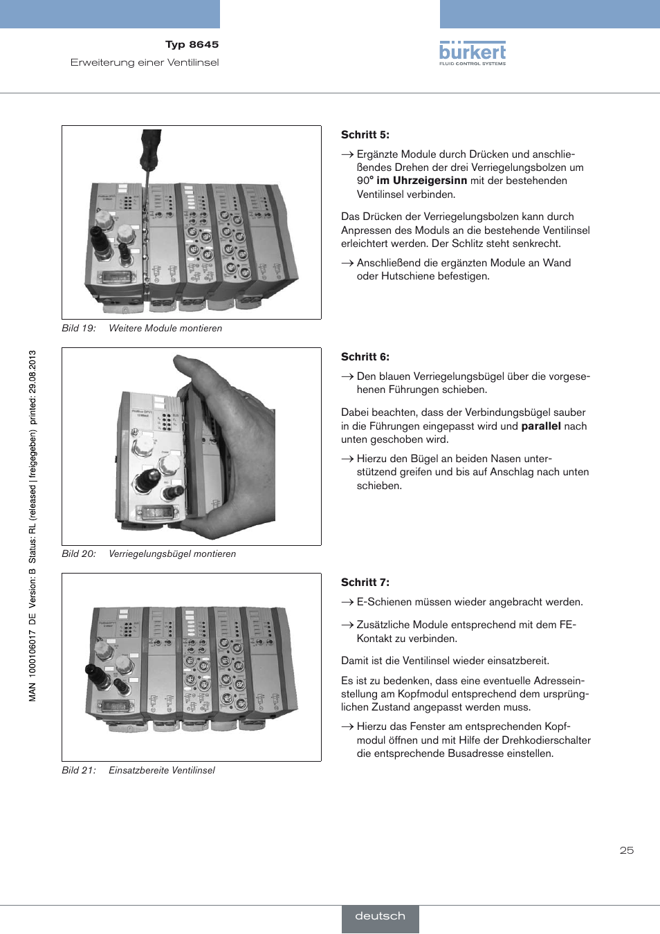 Burkert Type 8645 User Manual | Page 25 / 40