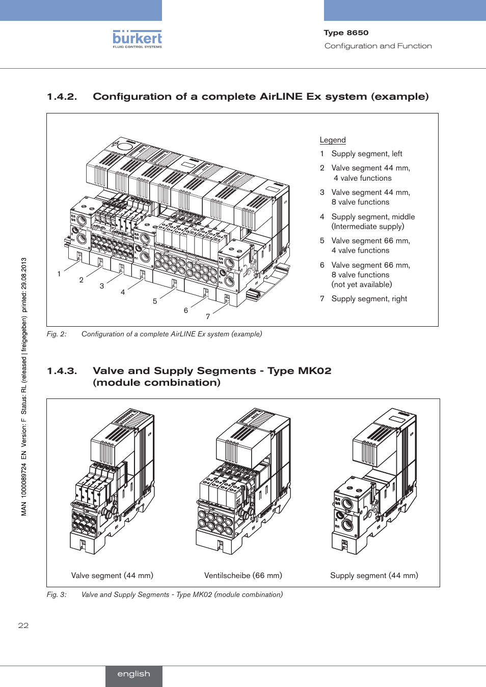 Burkert Type 8650 User Manual | Page 22 / 156