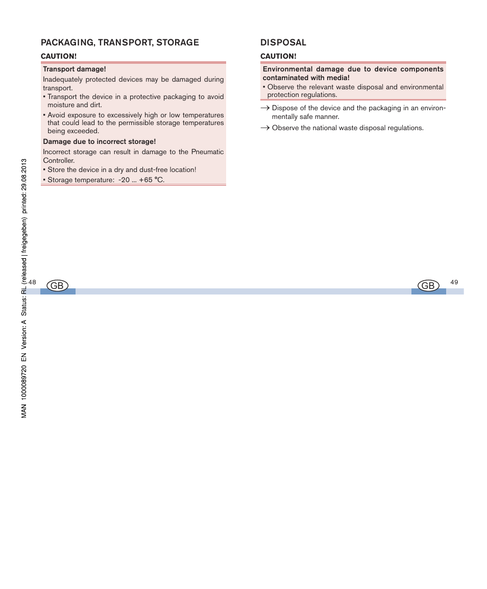 Burkert Type 8650 User Manual | Page 13 / 13