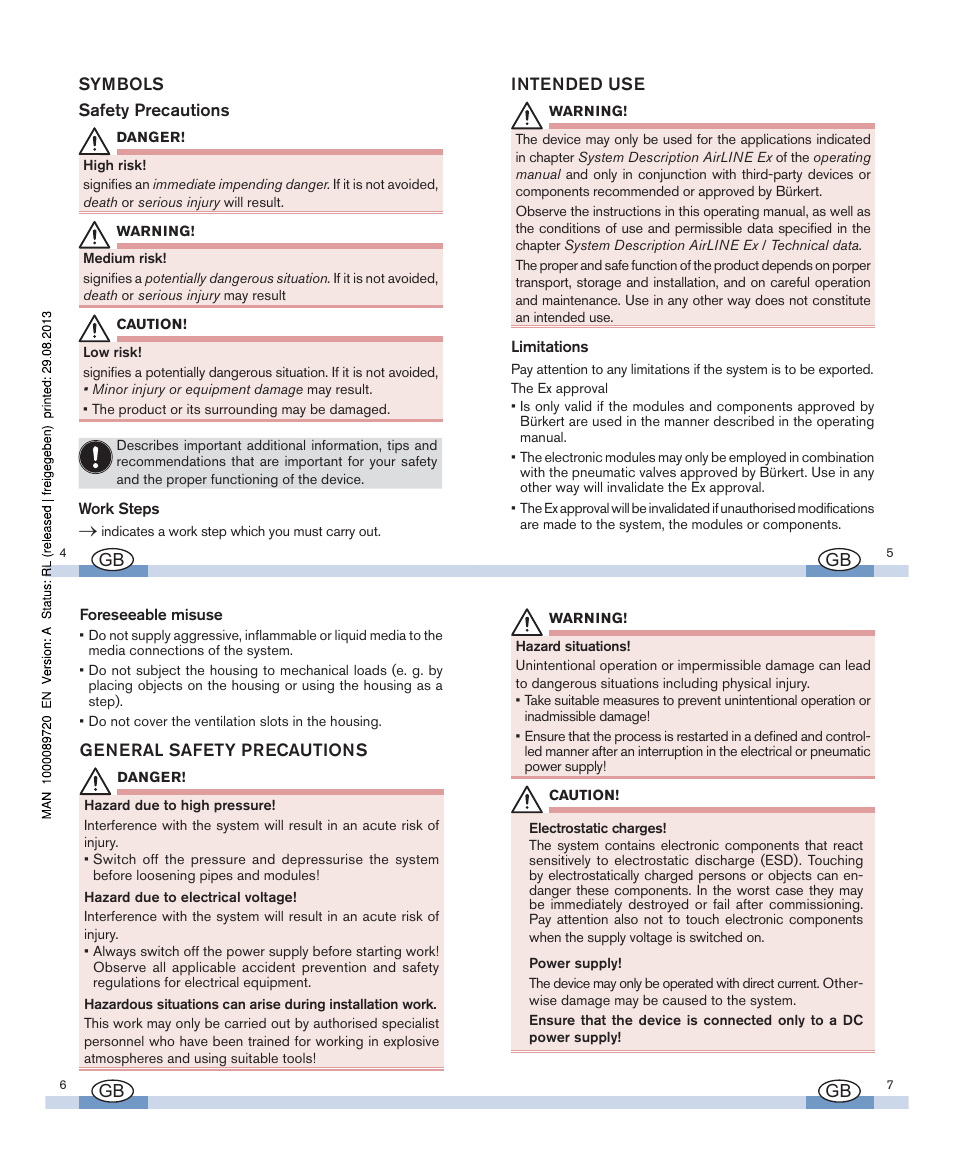 Burkert Type 8650 User Manual | Page 2 / 13