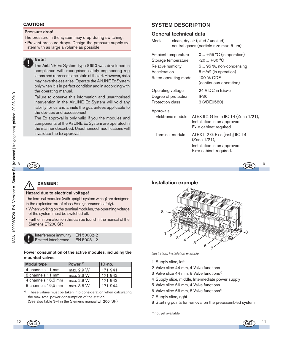 Burkert Type 8650 User Manual | Page 3 / 13