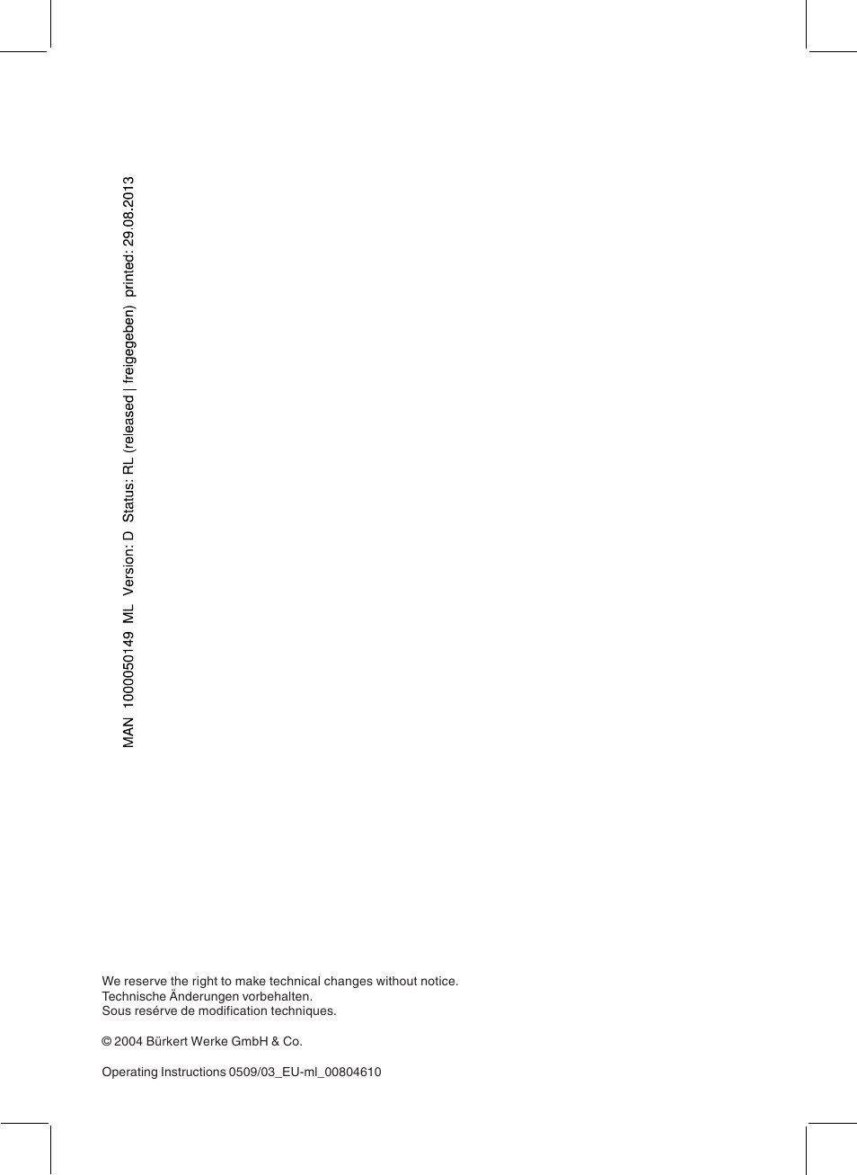 Burkert Type TAT002 User Manual | Page 2 / 76