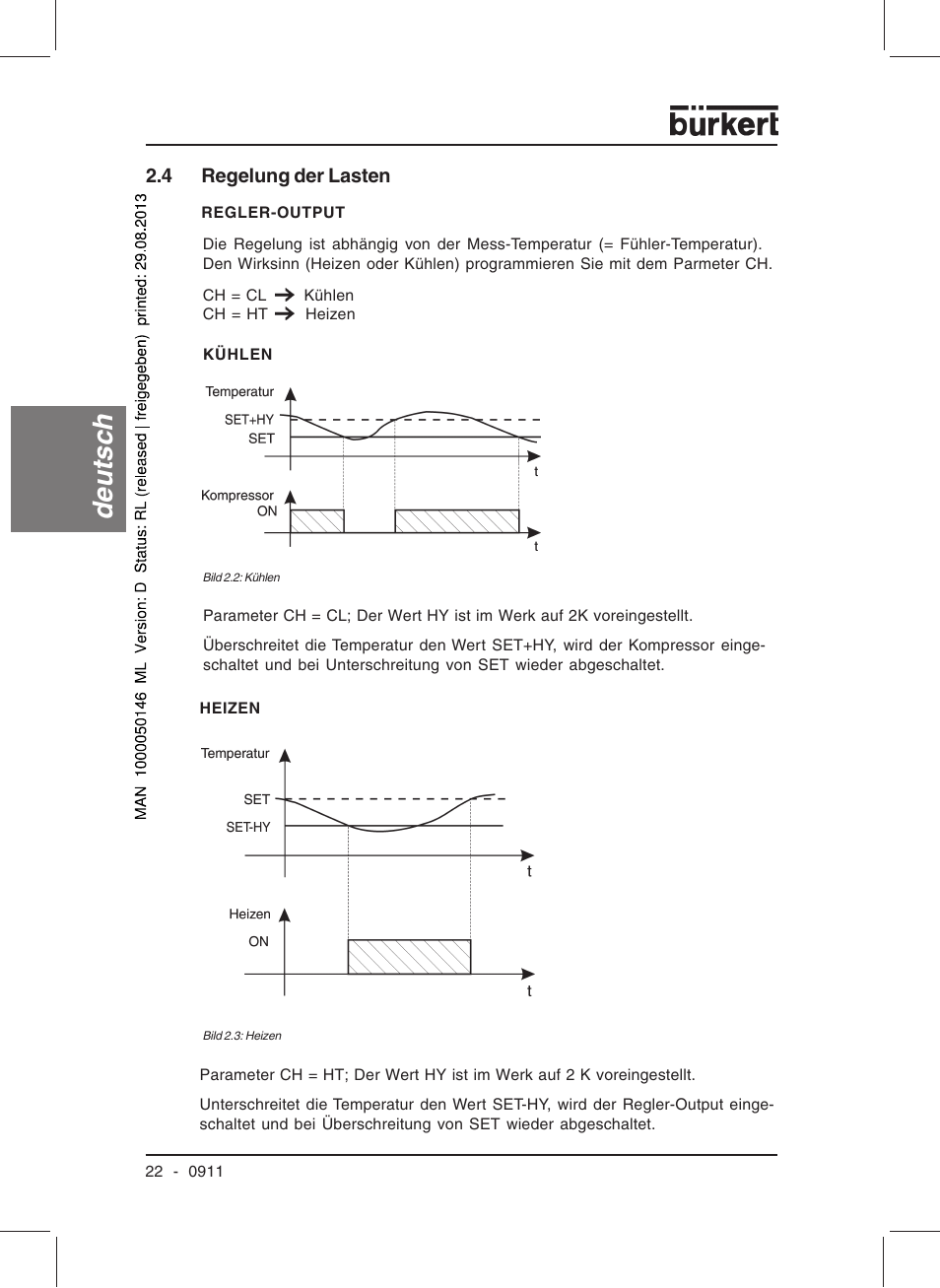 Deutsc h | Burkert Type TAT002 User Manual | Page 24 / 46