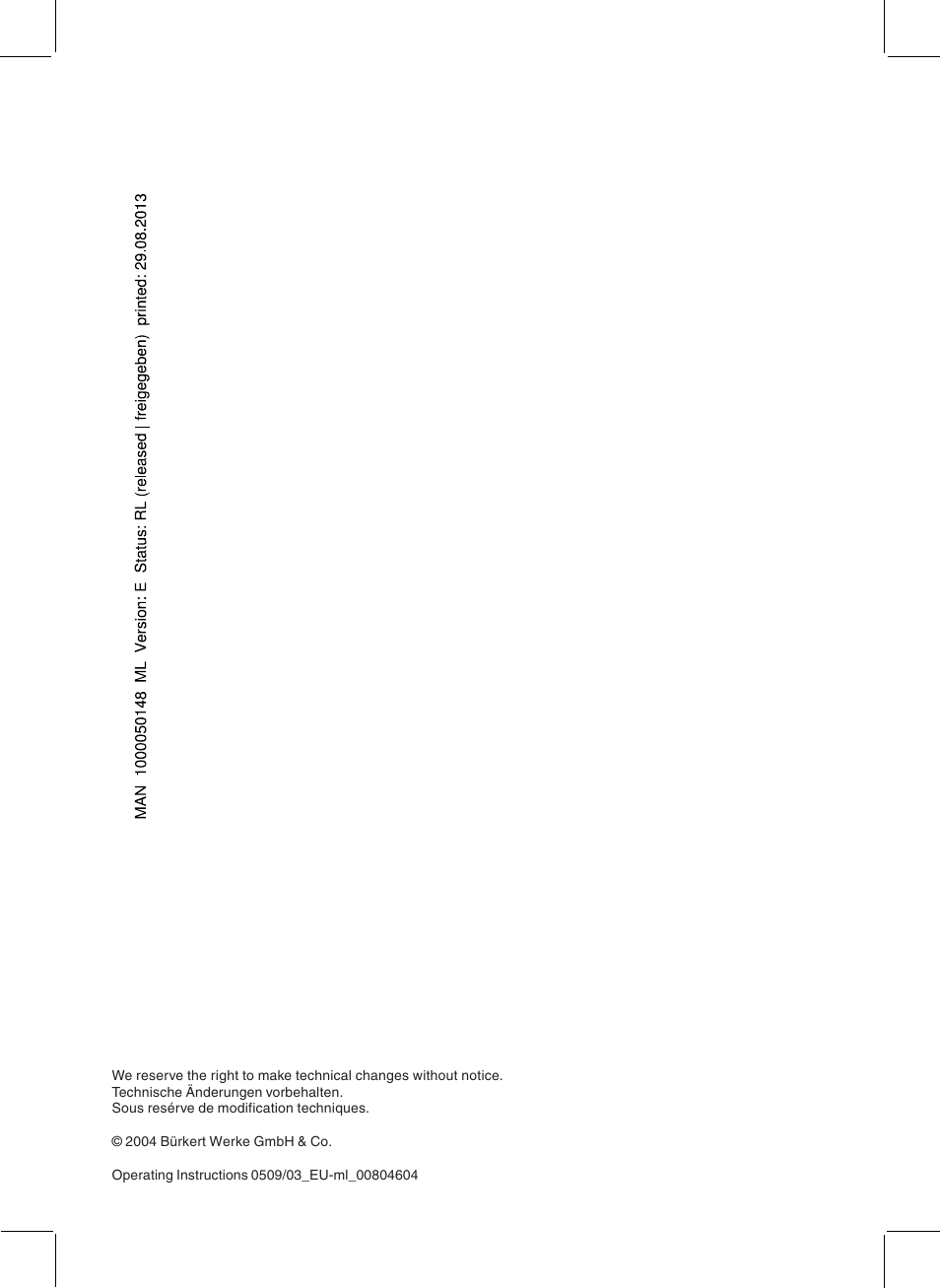 Burkert Type TAT002 User Manual | Page 2 / 64