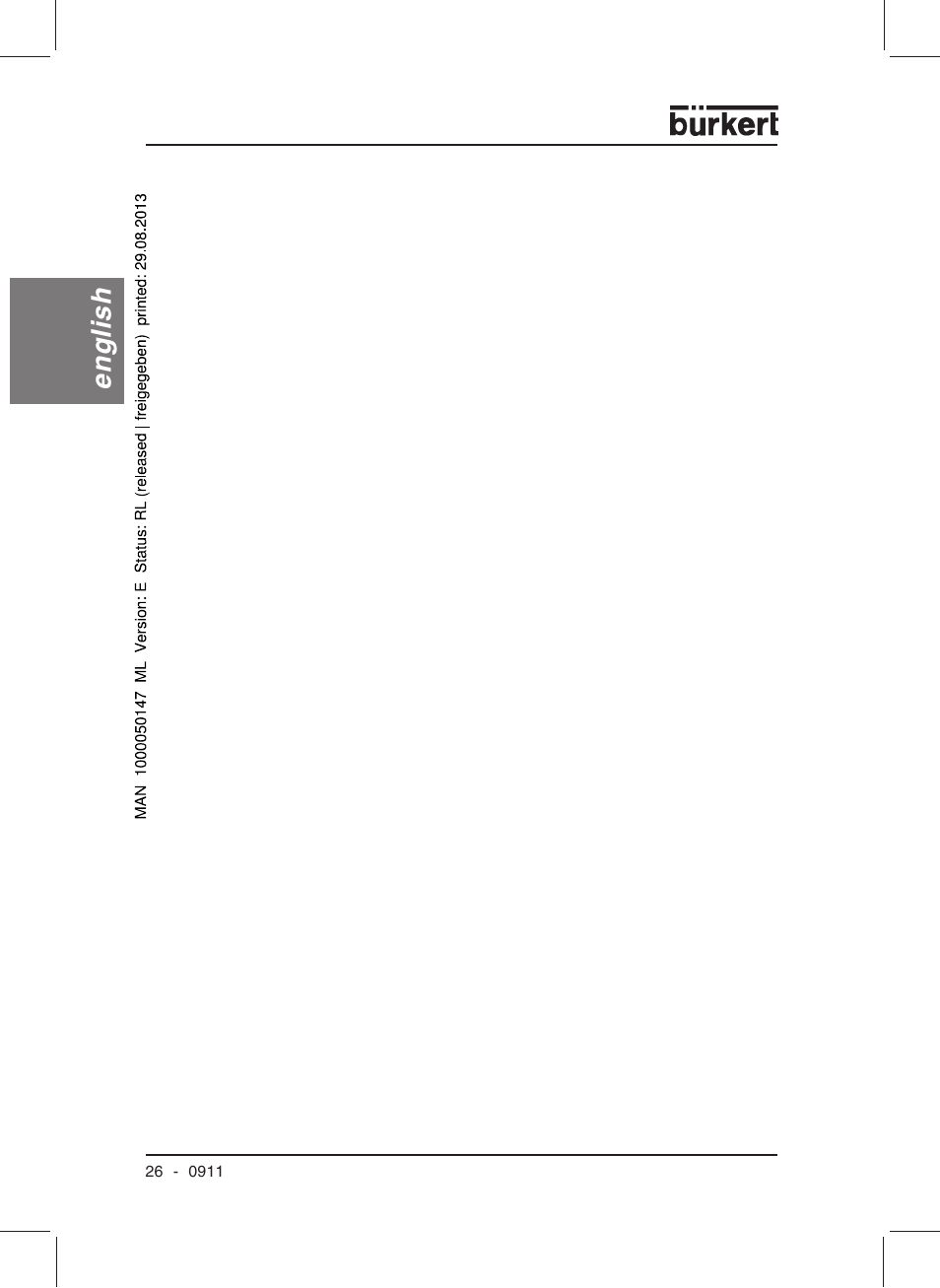 English | Burkert Type TAT002 User Manual | Page 28 / 84