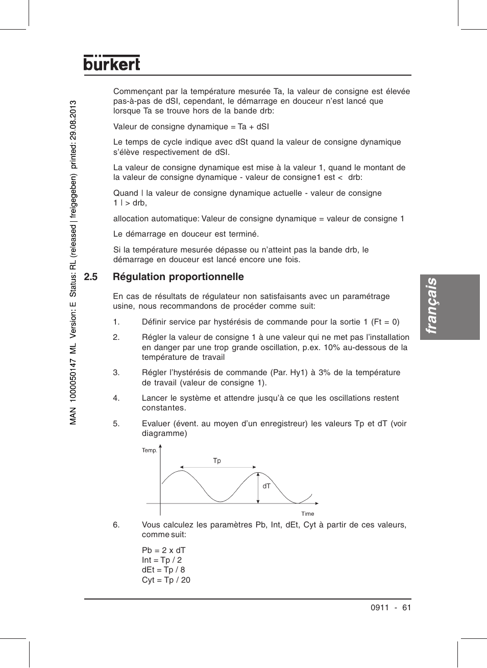 Français | Burkert Type TAT002 User Manual | Page 63 / 84