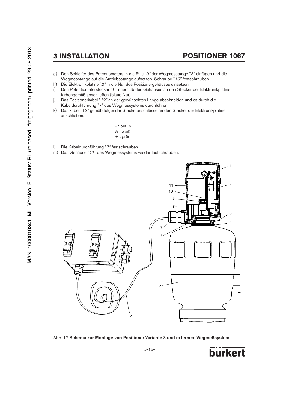 Burkert Type 1067 User Manual | Page 15 / 158