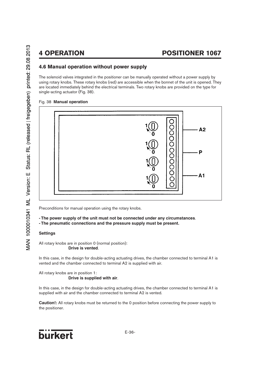 Burkert Type 1067 User Manual | Page 88 / 158