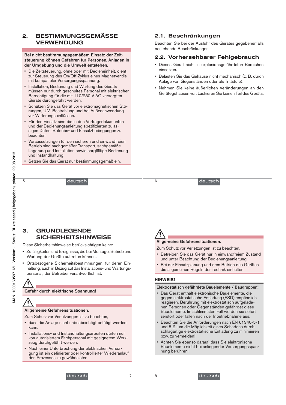 Burkert Type 1078-2 User Manual | Page 13 / 33