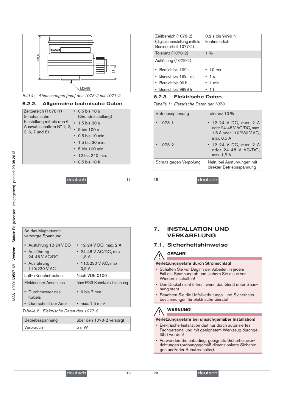 Burkert Type 1078-2 User Manual | Page 16 / 33