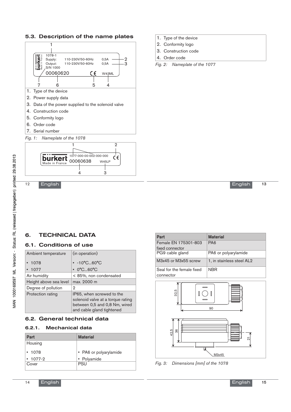 Burkert Type 1078-2 User Manual | Page 4 / 33