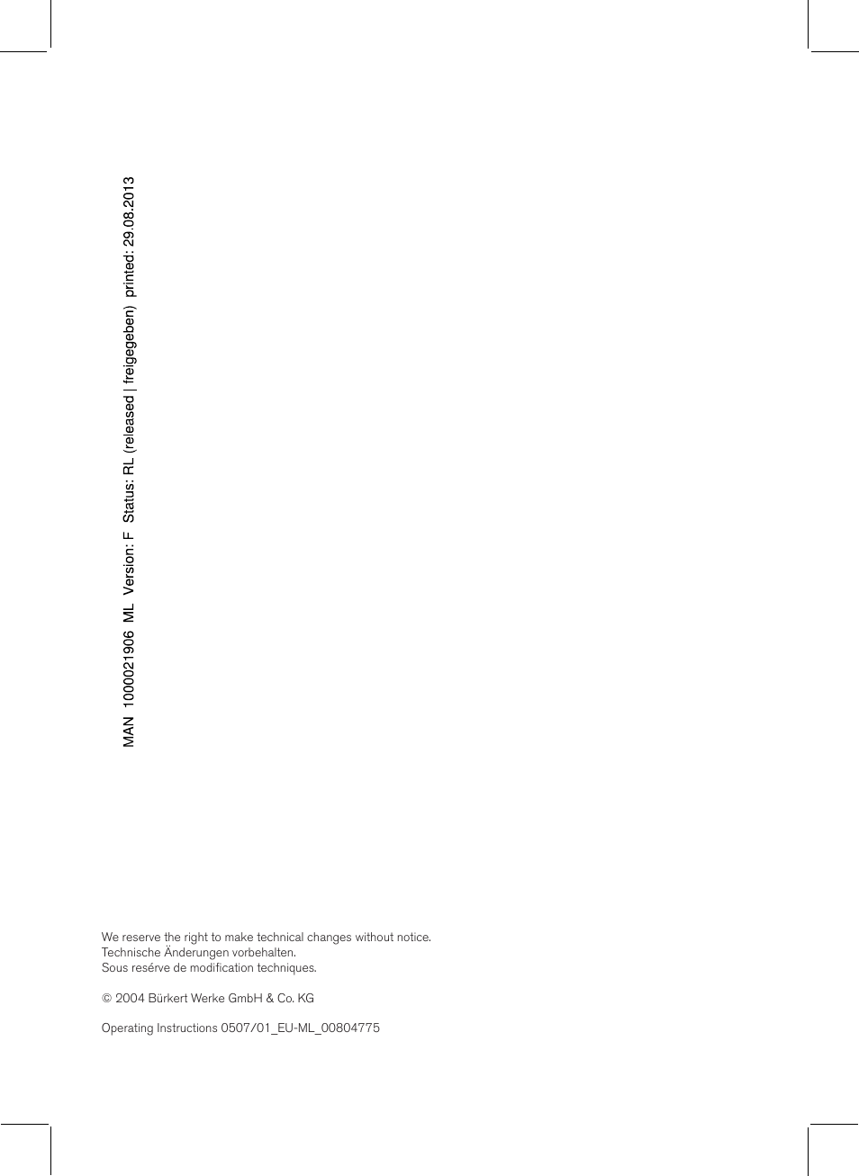 Burkert Type 1094 User Manual | Page 2 / 41