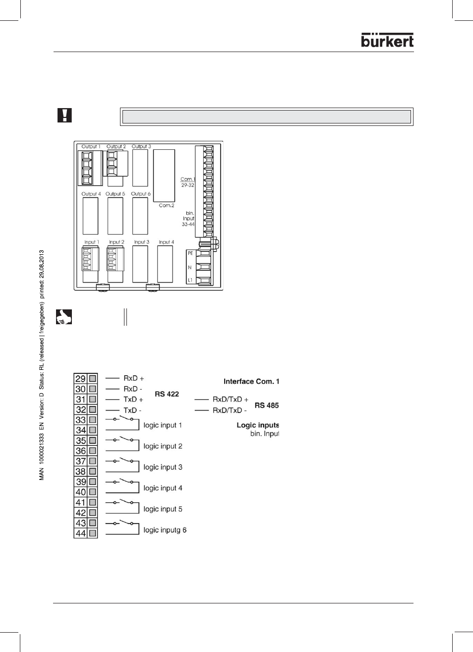 Burkert Type 1150 User Manual | Page 24 / 99