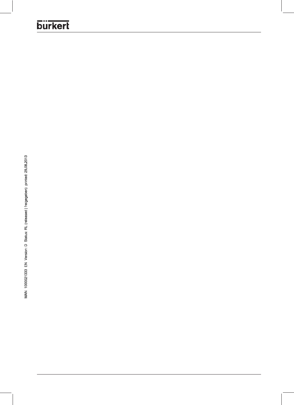 Burkert Type 1150 User Manual | Page 3 / 99