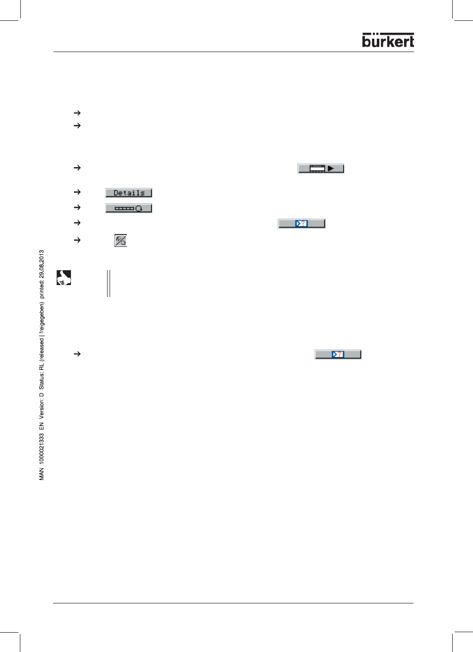 Starting self-optimization, Canceling self-optimization | Burkert Type 1150 User Manual | Page 90 / 99