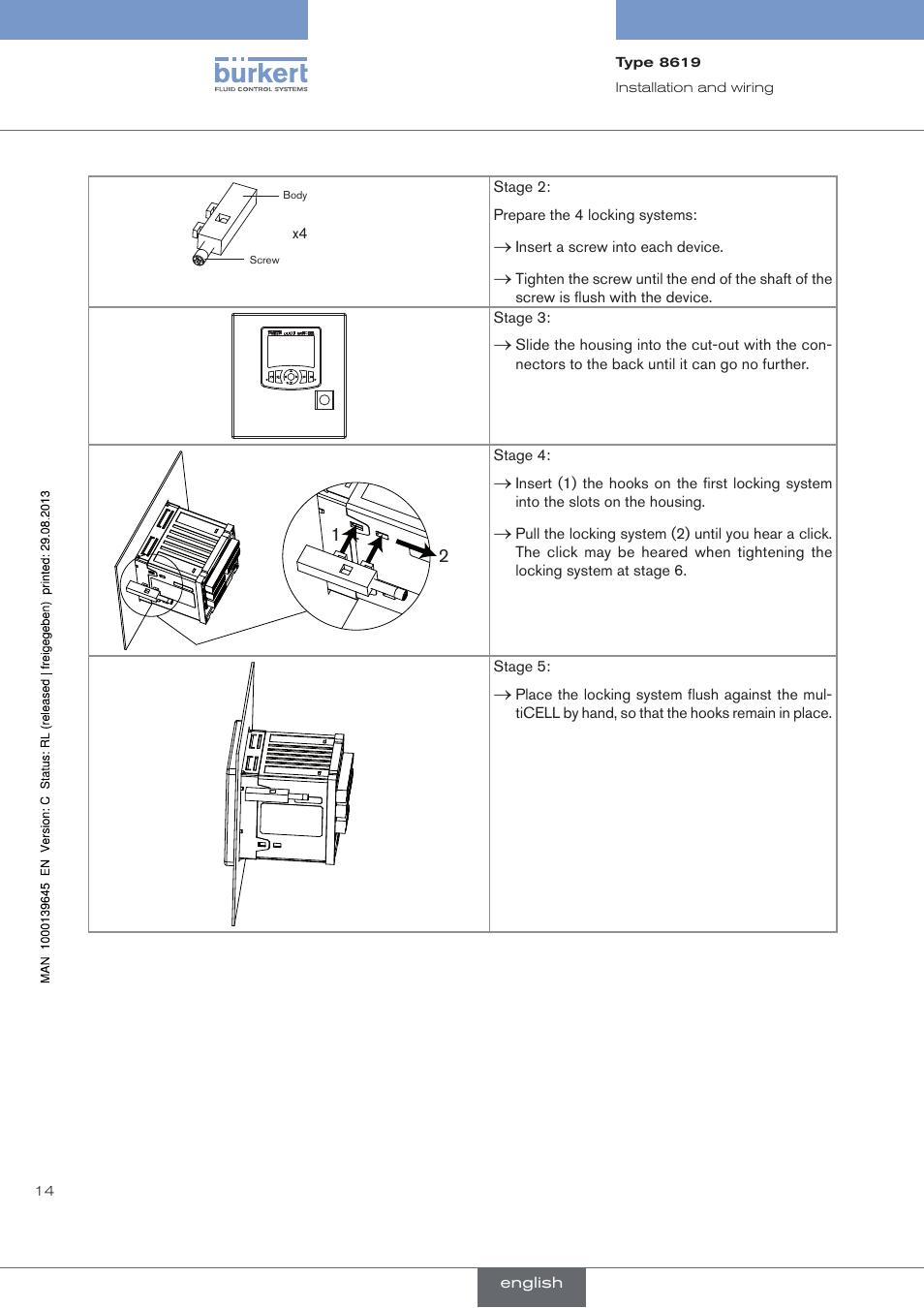 Burkert Type 8619 User Manual | Page 16 / 40