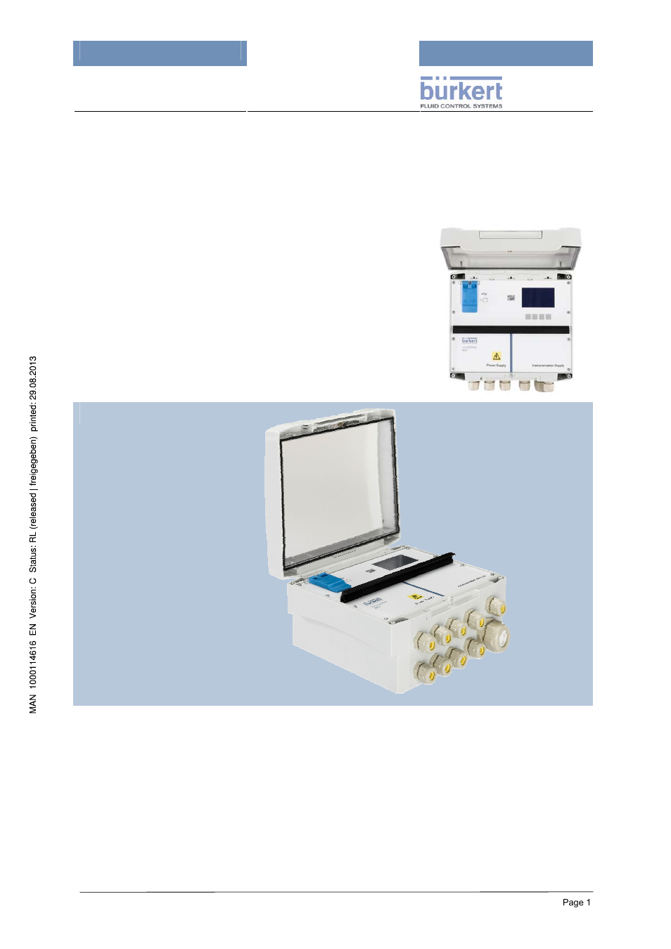 Burkert Type 8620 User Manual | 177 pages