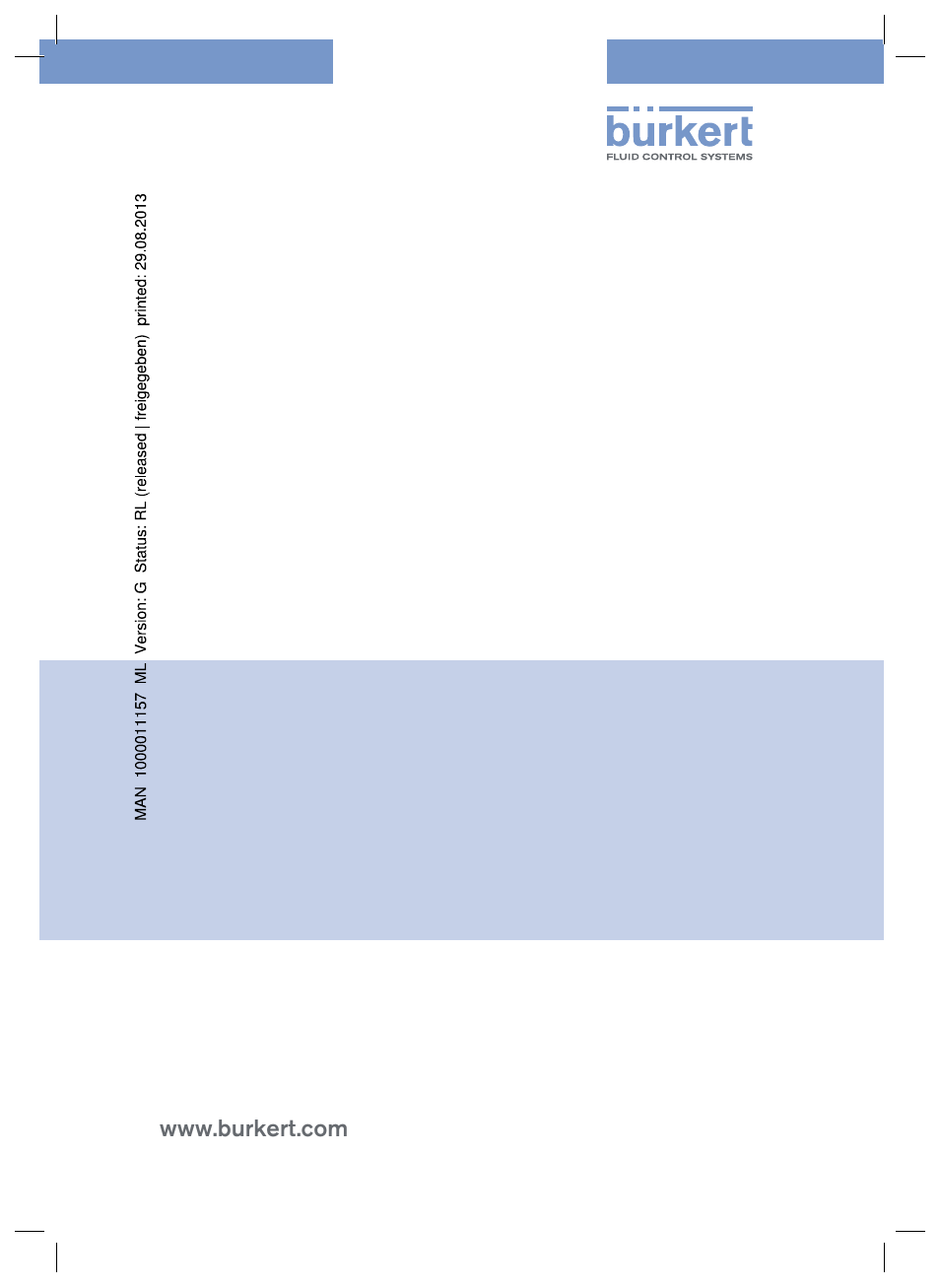 Burkert Type 8625 User Manual | Page 118 / 118