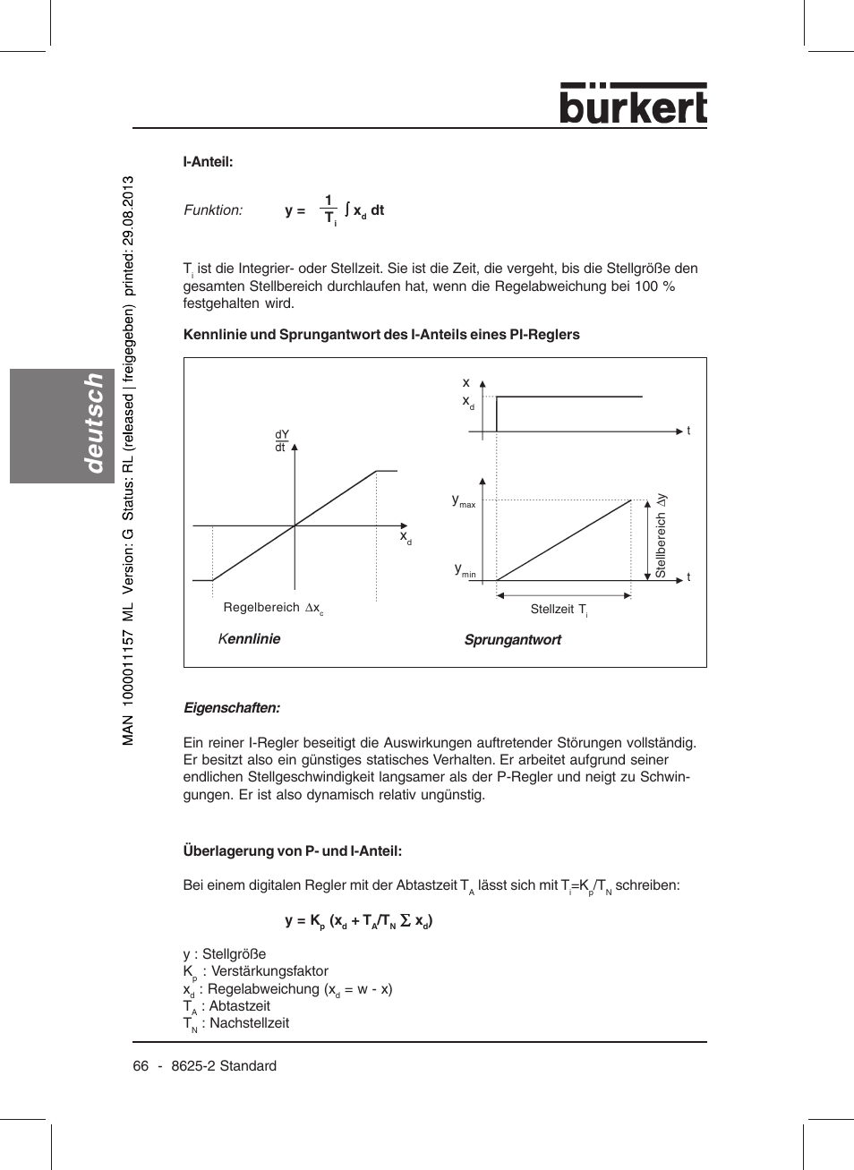 Deutsch | Burkert Type 8625 User Manual | Page 68 / 118
